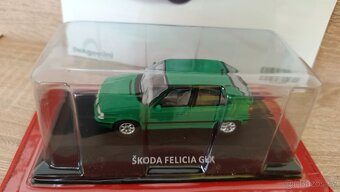 Škoda Felicia GLX 1998 DeAgostini 1:43 č.9 - 2