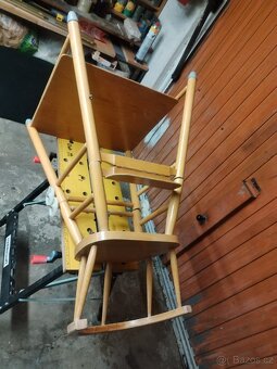 Prodam detskou stolicku/zidlicku/stolecek po renovaci - 2