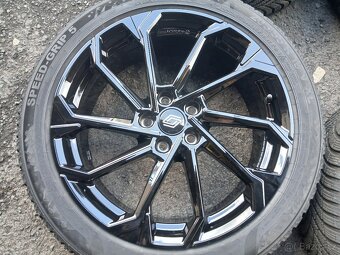 Prodám sadu ALU kol Brock 205/55R19 zimní - 2