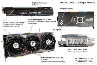 MSI GeForce RTX 3060 TI Gaming z trio 8g - 2