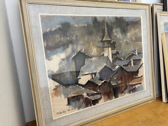 Obrazy Ivo Příleský, Vrátna dolina 2x, 90x110 - 2