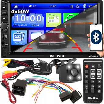 7-palcové HD Bluetooth dotykové autoradio ModelCM MP5 PLAYER - 2
