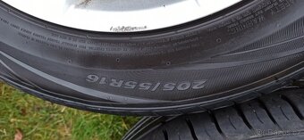 Alu kola16" 5x108, Ford, pneu 205/55/16 - 2