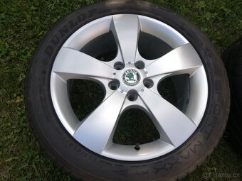 alu Škoda Octavia II letní 225/45/17 Dunlop - 2