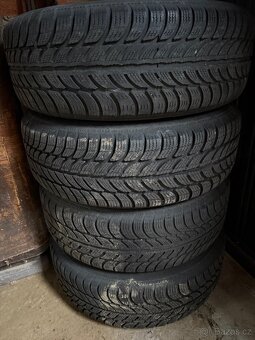 Alu kola 5x100 originál Škoda s pneu - 2