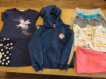 Mix oblečení holka 110/116 - 2
