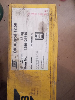 svařovací drát CO2 - 2