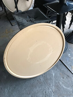 Deska stolu hnědá bez podnože - použitá - 2