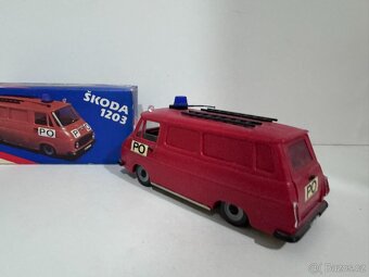 KDN - stará hračka Škoda 1203 PO - požární ochranná - 2