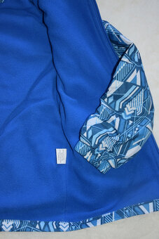 Šusťáková bunda s fleesem vel.116/122  NOVÁ - 2