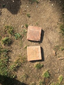 Prodám cihly půdovky už jen cca 23 ks- 20x20 cm rozměr - 2
