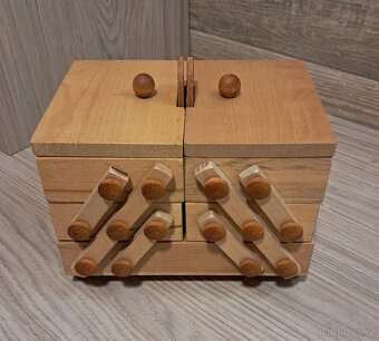 Dřevěná krabička - šperkovnice - 2