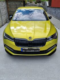 Podspoiler škoda Superb III facelift - 2
