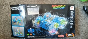 RC obojživelné auto Amazefun zelené - 2