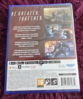 NOVÁ, nerozbalená hra Spider-man 2 na PS5, CZ titulky - 2