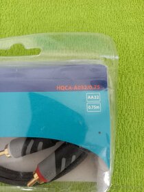 Kabel RCA HQ 0,75 cm - nový - 2