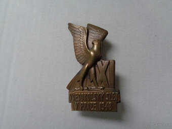 Starý odznak "Všesokolský slet v Praze 1948" - 2