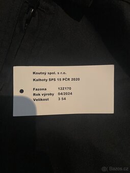 Kalhoty PČR SPS 15 - 2