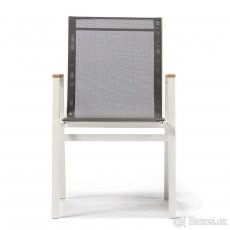 Zahradní nábytek, jídelní sestava, souprava 200cm, hliník. - 2