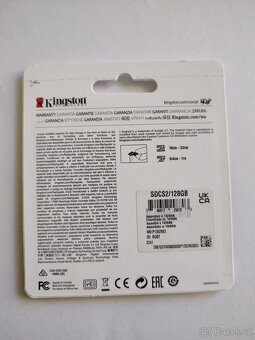 Micro SD karta Kingston 128 GB - 2
