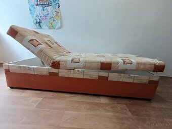 Válenda, jednolůžková postel s úložným prostorem - 2
