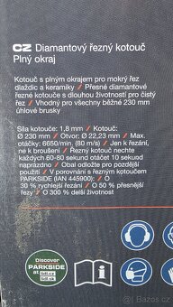 Diamantový kotouč 230mm - 2