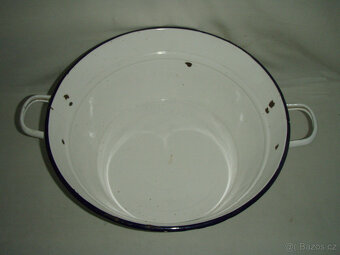 VELKÝ SMALTOVANÝ ŠKOPEK - LAVOR - 2