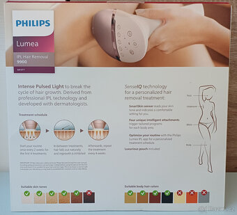 Epilátor Philips Lumea IPL Series 9900 BRI977/00 - 2