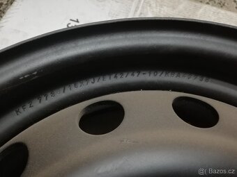 Plechové disky 16" 5X108 J7,0 ET42/47 Peugeot Fiat Citroen - 2