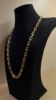 zlatý řetízek anker pilka 14k 585/1000 216g - 2