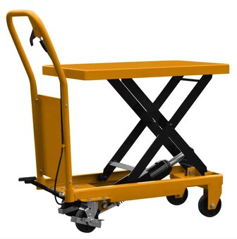 Plošinový nůžkový zvedák 150 kg, 600 mm - 2