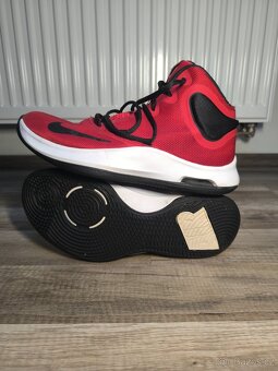 Basketbalové boty Nike červené - 2