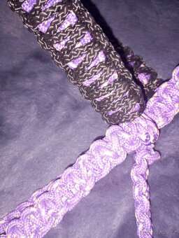Paracord uzdečka/ bezudidlovka - 2