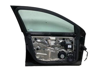 Levé přední dveře černá metalíza LR9V VW Phaeton 3D 2009 - 2