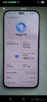 Prodám nový Honor 400lite - 2