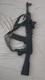 Airsoftová zbraň AK47 Tactical (celokov)+ rukojeť +kolimátor - 2