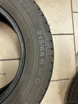 Prodám zimní pneu Barum 215/65 R16C - 2