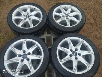 ALU KOLA RONAL-5x108-r17 +LETNÍ PNEU GOODRIDE 225/45/R17-4ks - 2