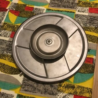 Starožitný tác na dort nebo kulatý koláč - 2