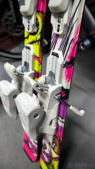 Detské lyže 100 sporten rocker a tyrolia SLR 4.5 ac - 2