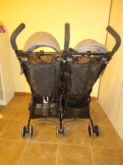 Golfový kočárek pro 2deti do 30kg - 2