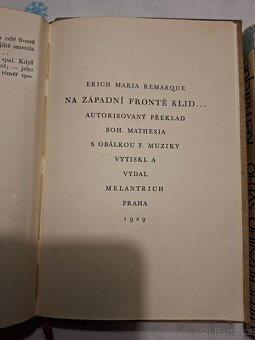 3 knihy Remarque - 2