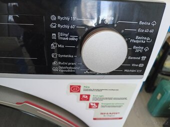 NOVÁ PRAČKA  SHARP (ES-NFB612CWB) - 2