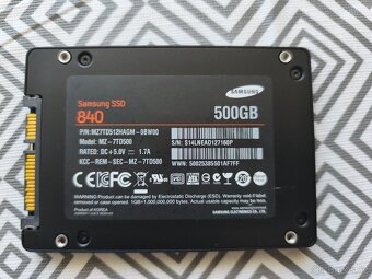 SSD disk Samsung 840 – 500 GB - 2