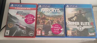 PS4 + hry - 2