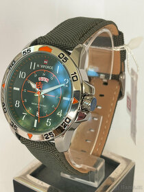 pánské ocelové hodinky Naviforce, pásek hodinek je latkový - 2