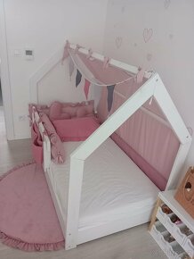 Dětská domečková postel - 2