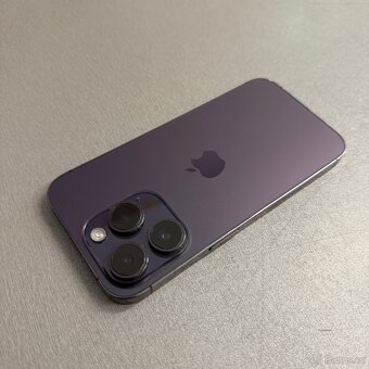 iPhone 14 Pro 128GB deep purple, pěkný stav, rok záruka - 2