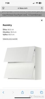 Horní skříňka Metod Ikea - 2