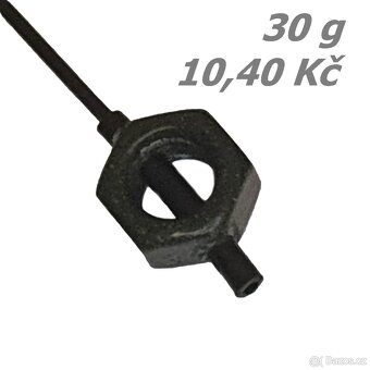 Rybářská krmítka Matice průběžná 25-190 g Sleva 20% - 2